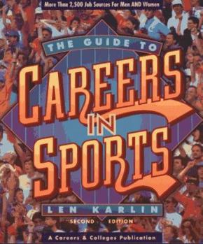 Paperback The Guide to Careers in Sports Book