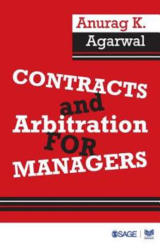 Paperback Contracts and Arbitration for Managers Book