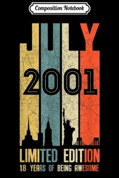 Composition Notebook: July 2005 14 Year Old 2005 Birthday Gift  Journal/Notebook Blank Lined Ruled 6x9 100 Pages