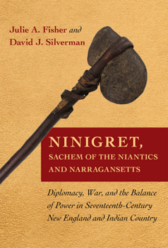 Hardcover Ninigret, Sachem of the Niantics and Narragansetts Book