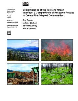 Paperback Social Science at the Wildland-Urban Interface: a Compendium of Research Results to Create Fire-Adapted Communities Book