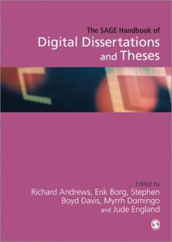 Hardcover The Sage Handbook of Digital Dissertations and Theses Book