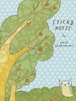 Paperback Orchard Owls Sticky Notes Book