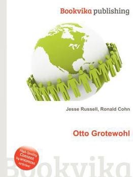 Paperback Otto Grotewohl Book