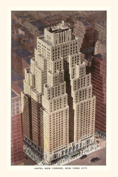 Paperback Vintage Journal Hotel New Yorker, New York City Book