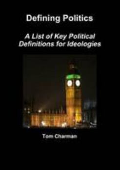 Paperback Key Definitions for A-Level Politics Book