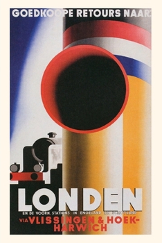Paperback Vintage Journal Channel Crossing Travel Poster Book