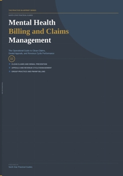Paperback Mental Health Billing Claims Management Book