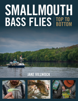 Hardcover Smallmouth Bass Flies Top to Bottom Book