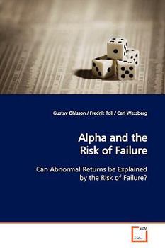 Paperback Alpha and the Risk of Failure Book