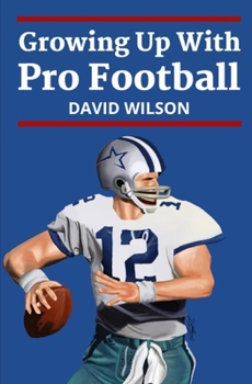 Paperback Growing Up With Pro Football Book