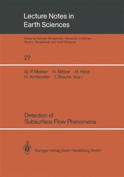 Paperback Detection of Subsurface Flow Phenomena Book