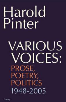 Various Voices: Prose, Poetry, Politics
