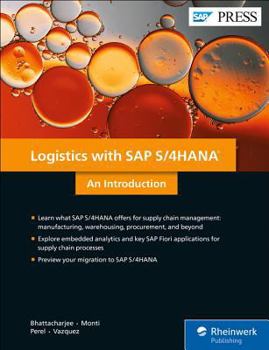 Hardcover Logistics with SAP S/4hana: An Introduction Book
