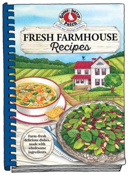 Hardcover Fresh Farmhouse Recipes Book