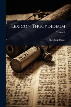 Paperback Lexicon Thucydideum [Latin] Book