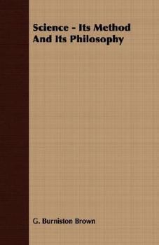 Paperback Science - Its Method and Its Philosophy Book