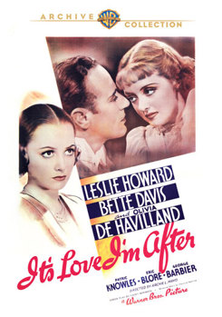 DVD It's Love I'm After Book