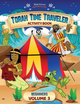 Paperback Torah Time Traveler Activity Book for Beginners (Volume 3) Book