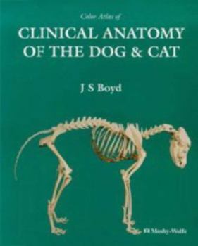 Hardcover Colour Atlas of Clinical Anatomy of the Dog & Cat Book