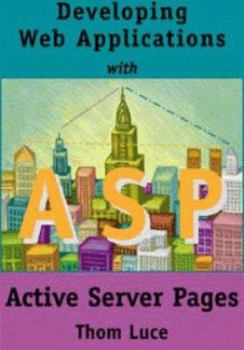 Paperback Developing Web Applications with Active Server Pages Book