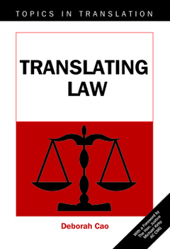 Hardcover Translating Law Book