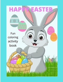 Paperback Happy Easter: Activity coloring book