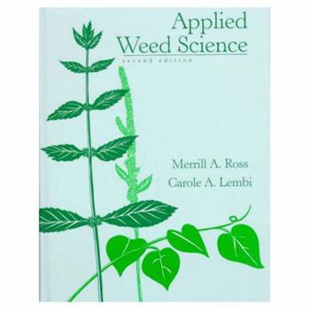 Hardcover Applied Weed Science Book