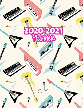 2020-2021 Planner: Two Year Calendar Organizer and Goal Journal | January 2020 - December 2021 Daily, Weekly and Monthly Planner Book with Back Sticker Expression Wall for 2 Years | Design Code 00013