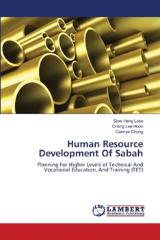 Paperback Human Resource Development Of Sabah Book