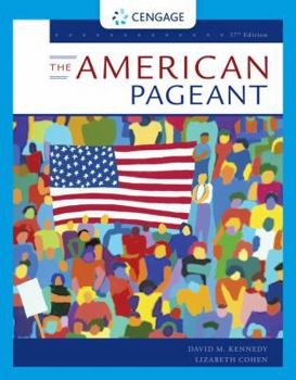 Hardcover The American Pageant: A History of the American People Book