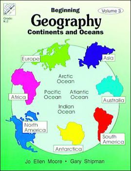 Paperback Beginning Geography Vol. 3 - Continents and Oceans Book