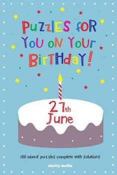 Paperback Puzzles for you on your Birthday - 27th June Book