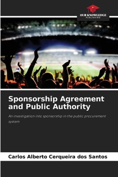 Paperback Sponsorship Agreement and Public Authority Book
