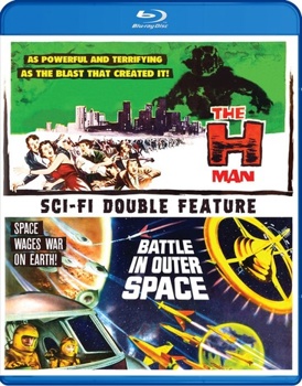 Blu-ray The H-Man / Battle in Outer Space Book