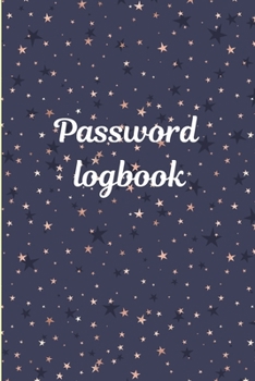 Paperback Password Logbook: Personal internet password keeper and organizer. Book
