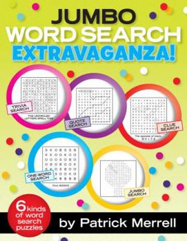 Paperback Jumbo Word Search Extravanganza Book