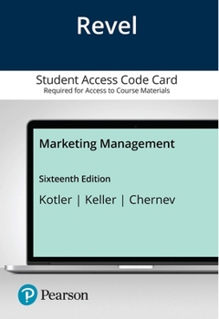 Misc. Revel for Marketing Management -- Access Card Book