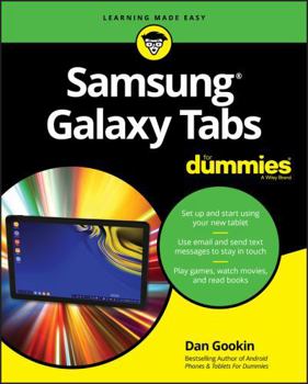 Paperback Samsung Galaxy Tabs for Dummies Book