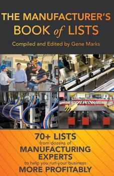 Paperback The Manufacturer's Book Of Lists Book