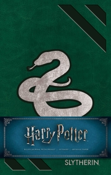 Hardcover Harry Potter: Slytherin Hardcover Ruled Journal Book