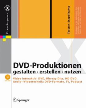 Hardcover DVD-Produktionen: Gestalten - Erstellen - Nutzen [German] Book