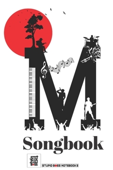 Songbook: 120 pages blank/framed