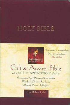 Paperback Gift & Award Bible-Nlt Book