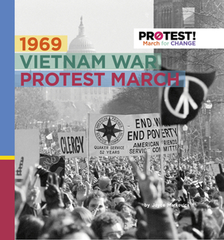 Paperback 1969 Vietnam War Protest March Book