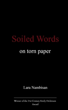 Paperback Soiled Words on torn paper Book