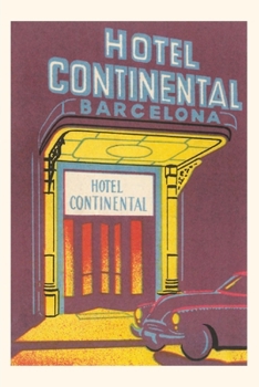 Paperback Vintage Journal Hotel Continental, Barcelona Book