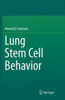 Paperback Lung Stem Cell Behavior Book