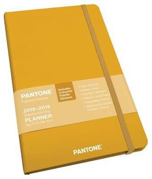 Paperback Pantone Planner 2019 Compact Weekly Sunset Yellow Book