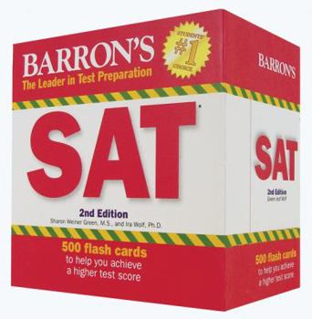 Cards Barron's SAT Flash Cards Book